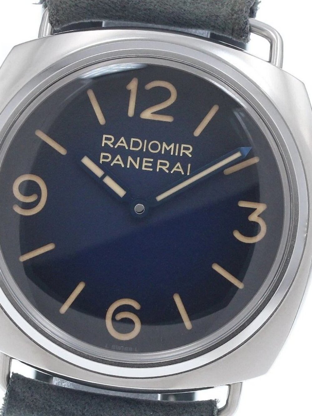 PANERAI Radiomir Tre Giorni PAM01335 Navy Dial Hand Winding Men's Watch_